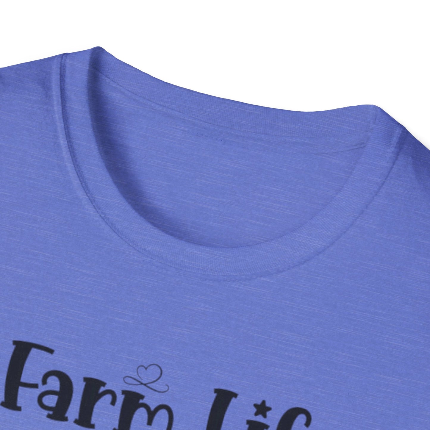 Farm Life is the Best Life S&J - Unisex Softstyle T-Shirt