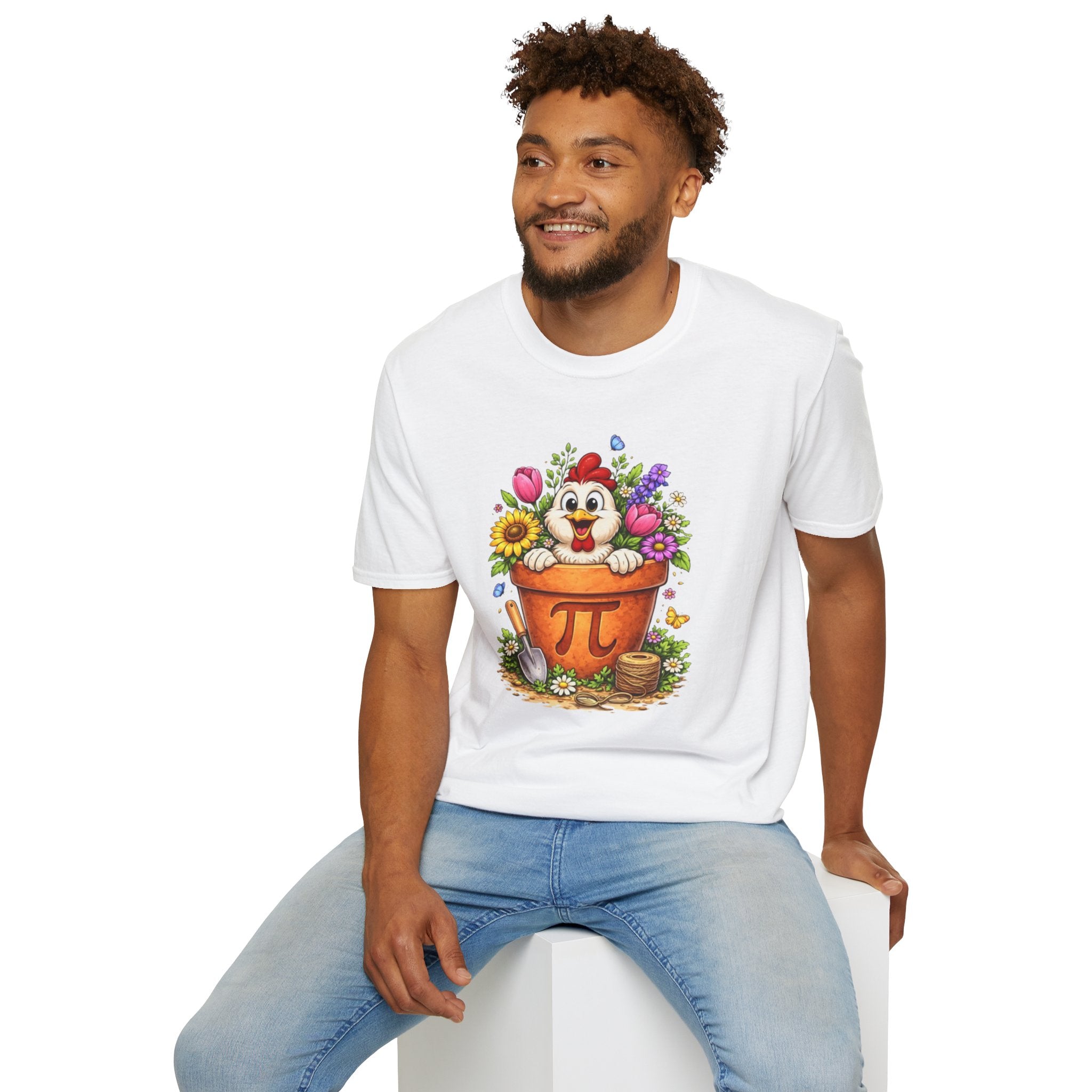 Comical Chicken Pot Pie T-Shirt — Funny Pie Lover Graphic Tee