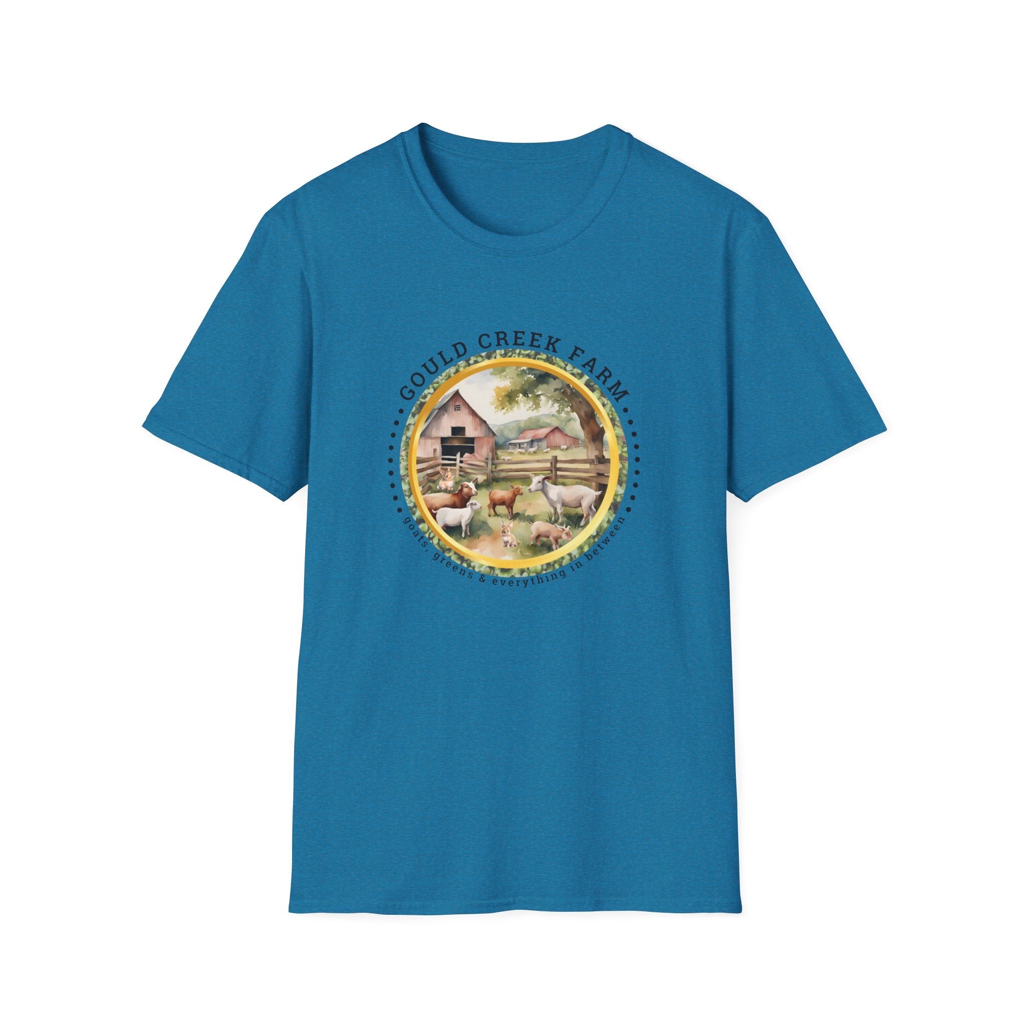 Gould Creek Farm Unisex Softstyle T-Shirt - Cozy Farmhouse Graphic Tee