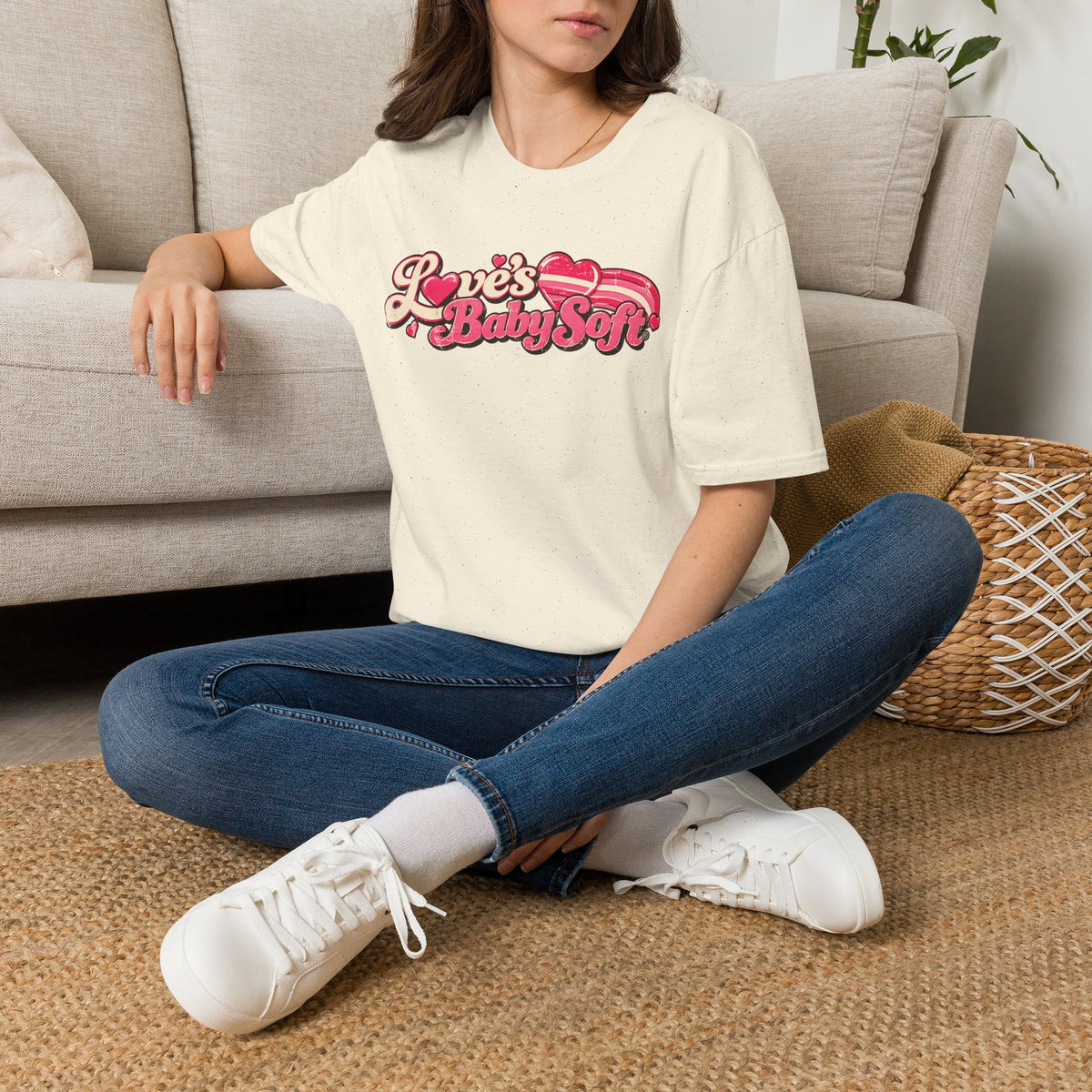 Love’s Baby Soft Vintage T-Shirt – Retro 70s & 80s Nostalgia Tee