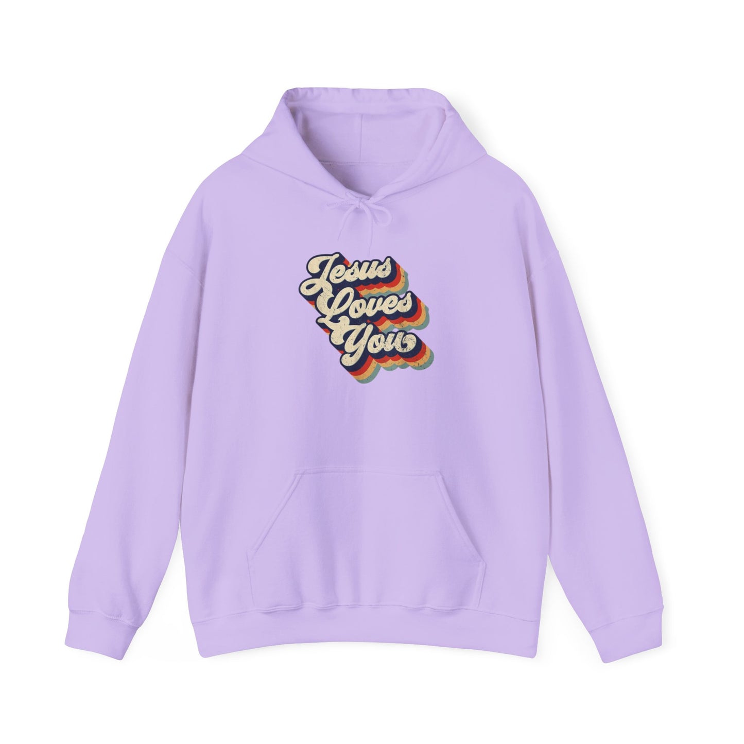 Jesus Loves You Hoodie - Unisex Heavy Blend Sweatshirt for Comfort & Faith