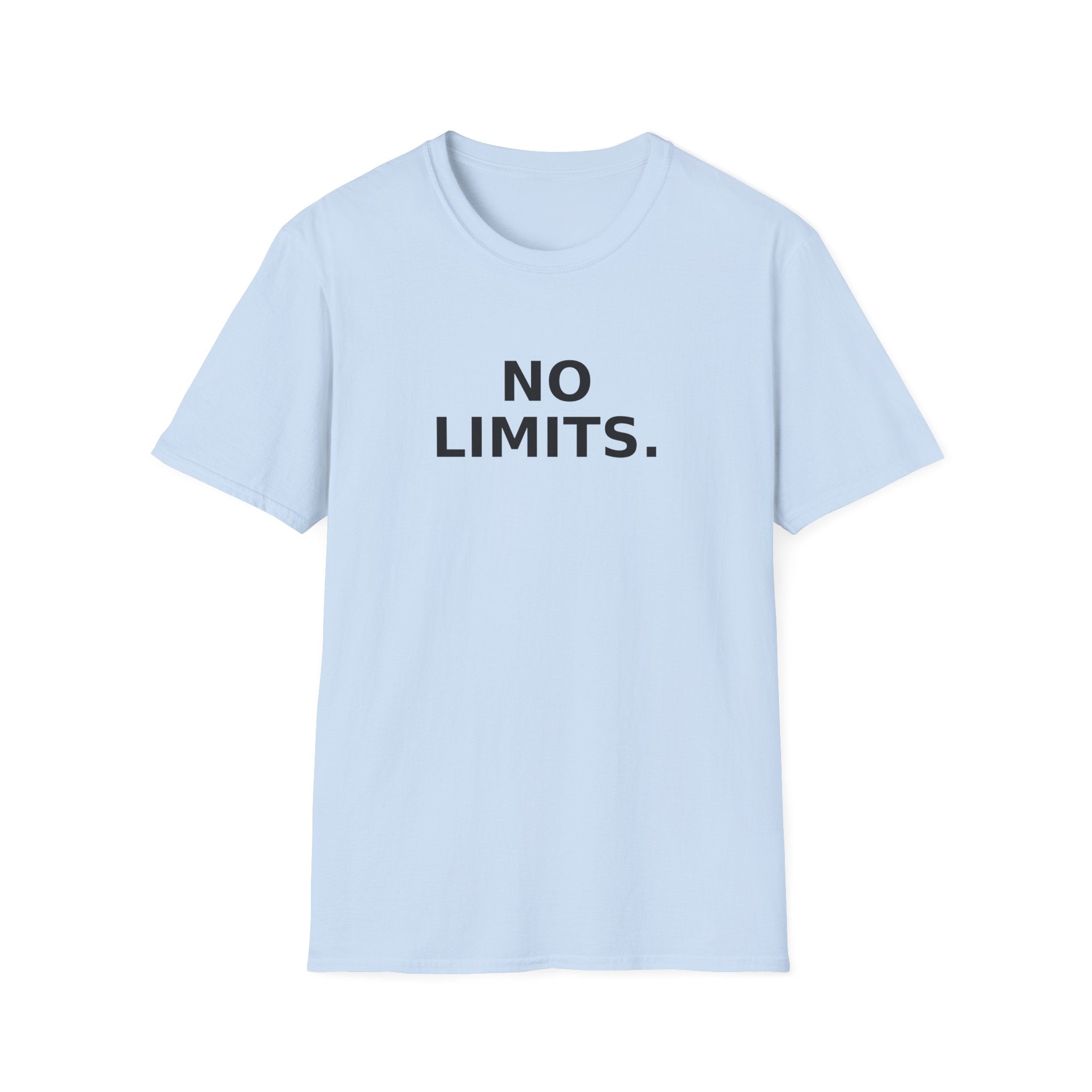 No Limits T-Shirt — Motivational Graphic Tee