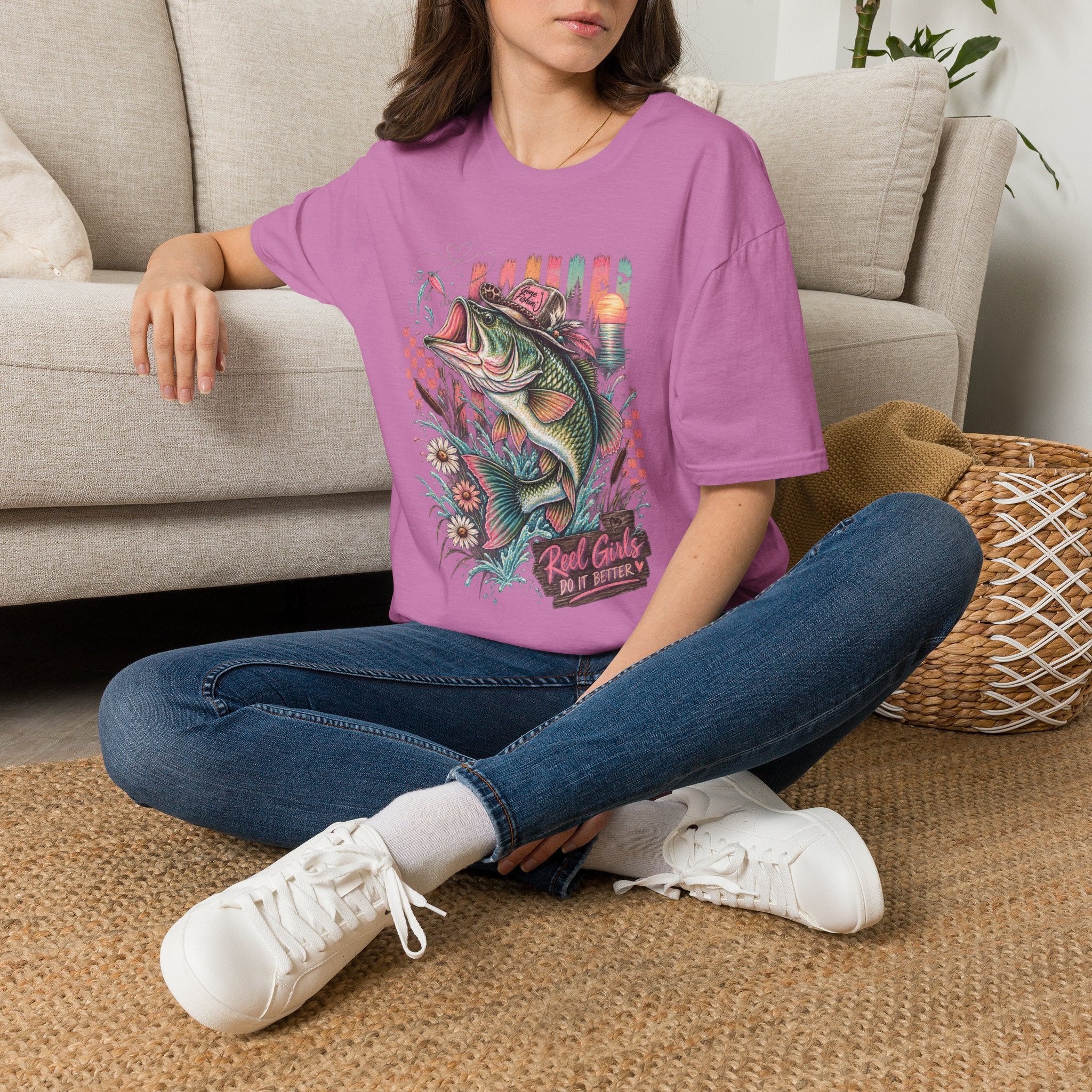 Reel Girls Do It Better Fishing Tee 🎣🩷