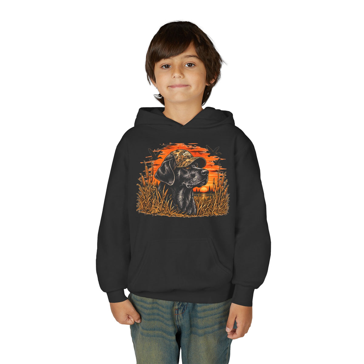 Sunset Retriever Kids Hoodie