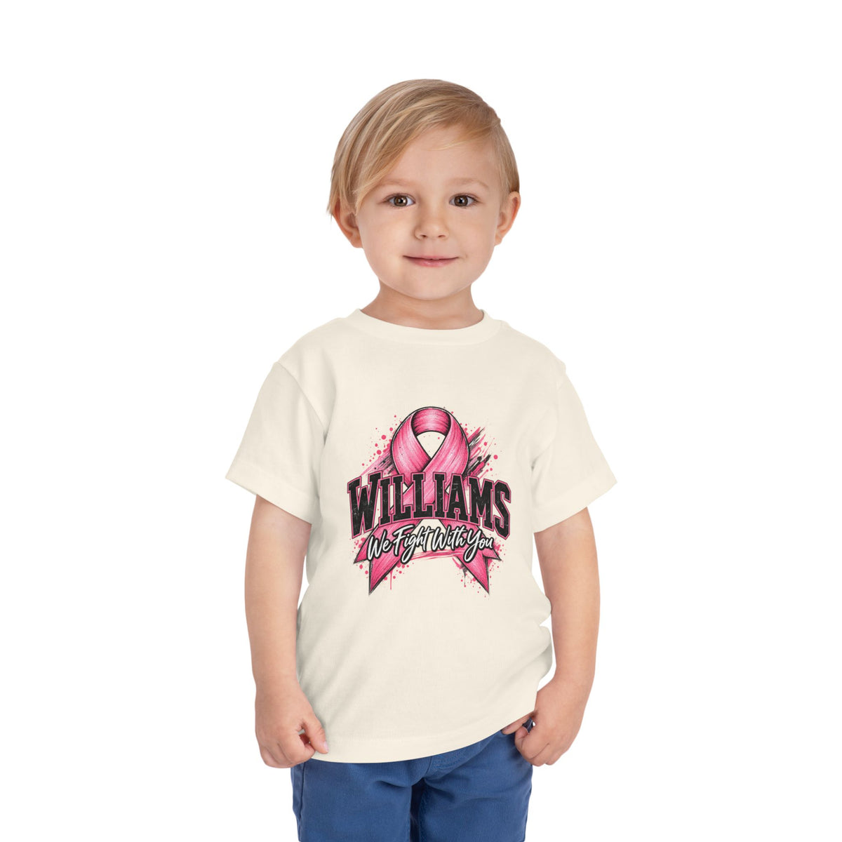 Williams “We Fight With You” Toddler Tee