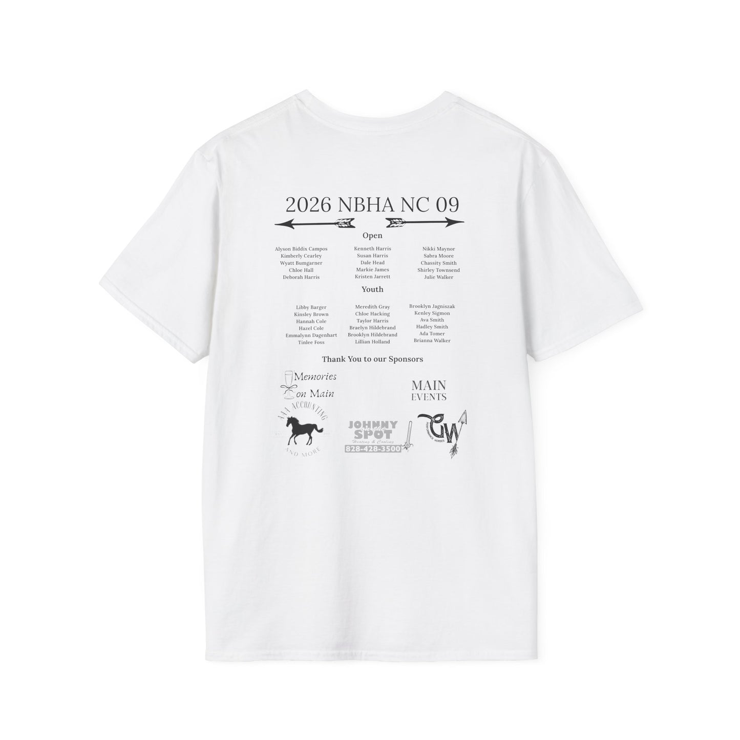 2026 NBHA NC 09 T-Shirt — NBHA Event Commemorative Tee