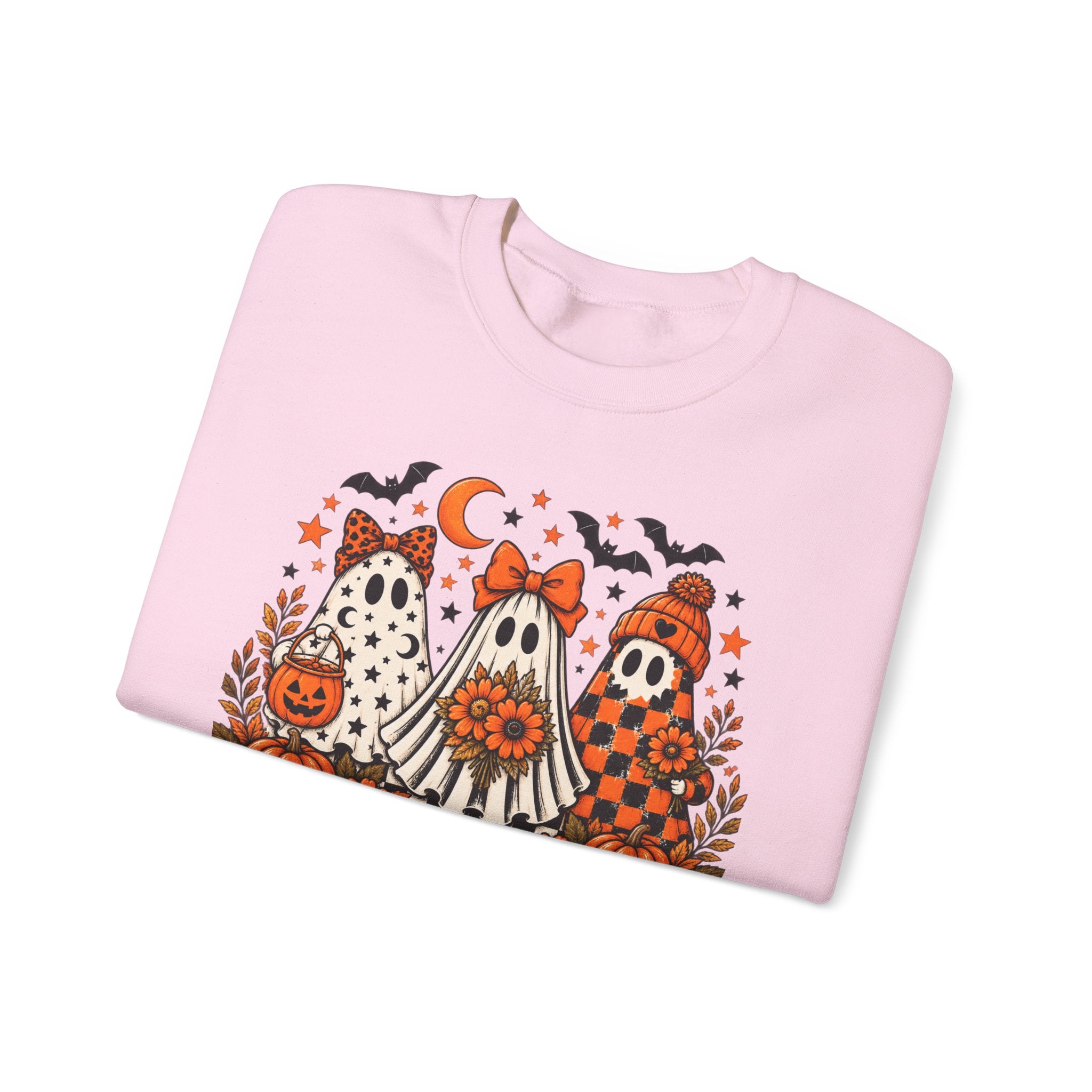 Cute Halloween Ghosts Crewneck Sweatshirt