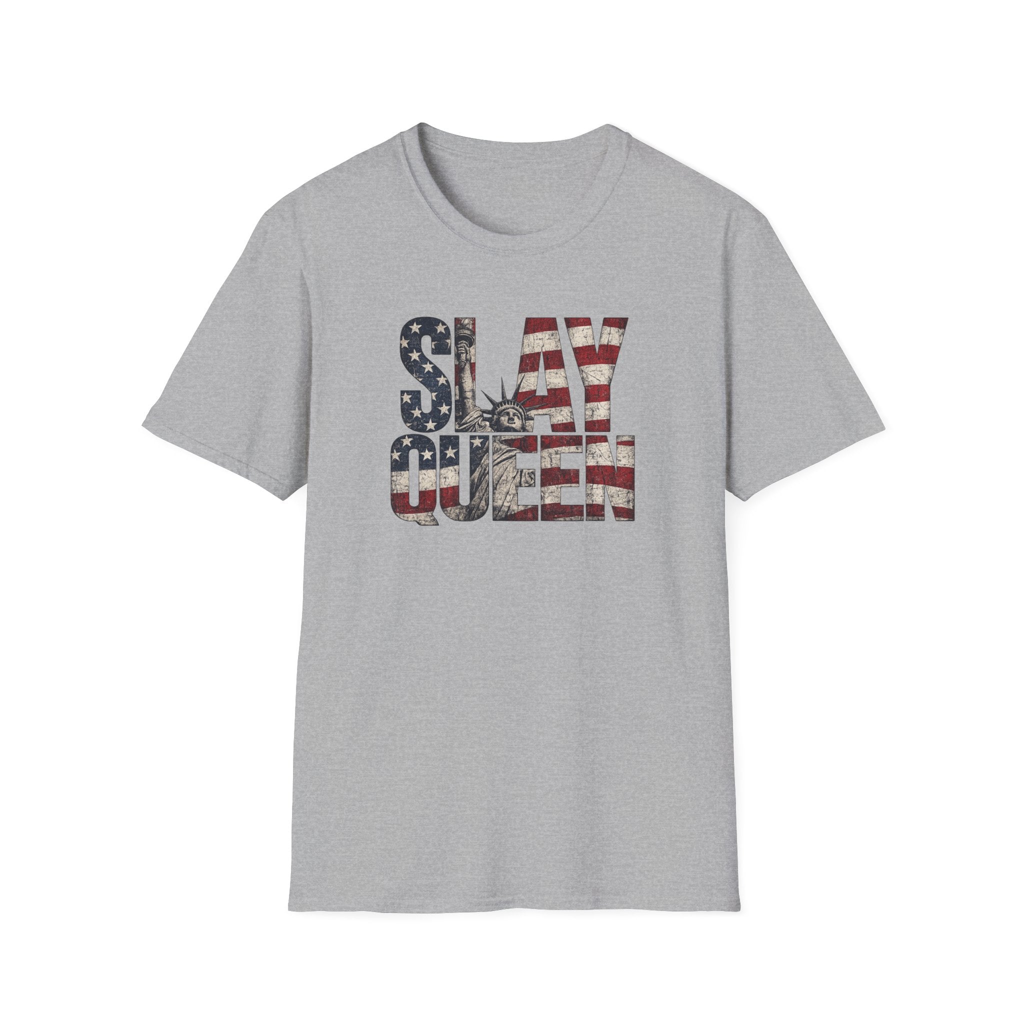Slay Queen American Flag T-Shirt