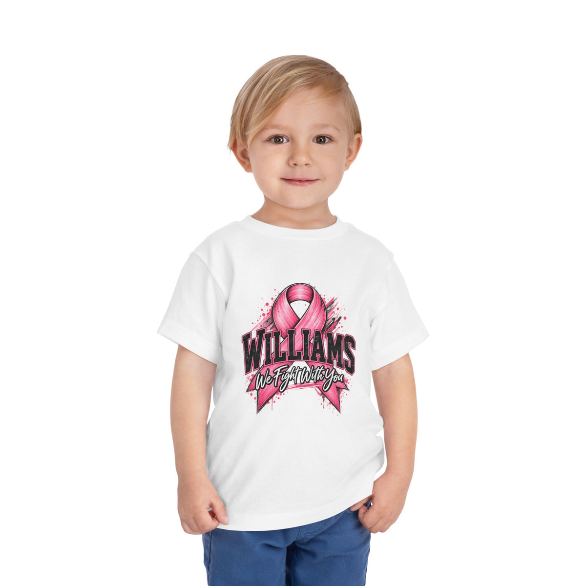 Williams “We Fight With You” Toddler Tee