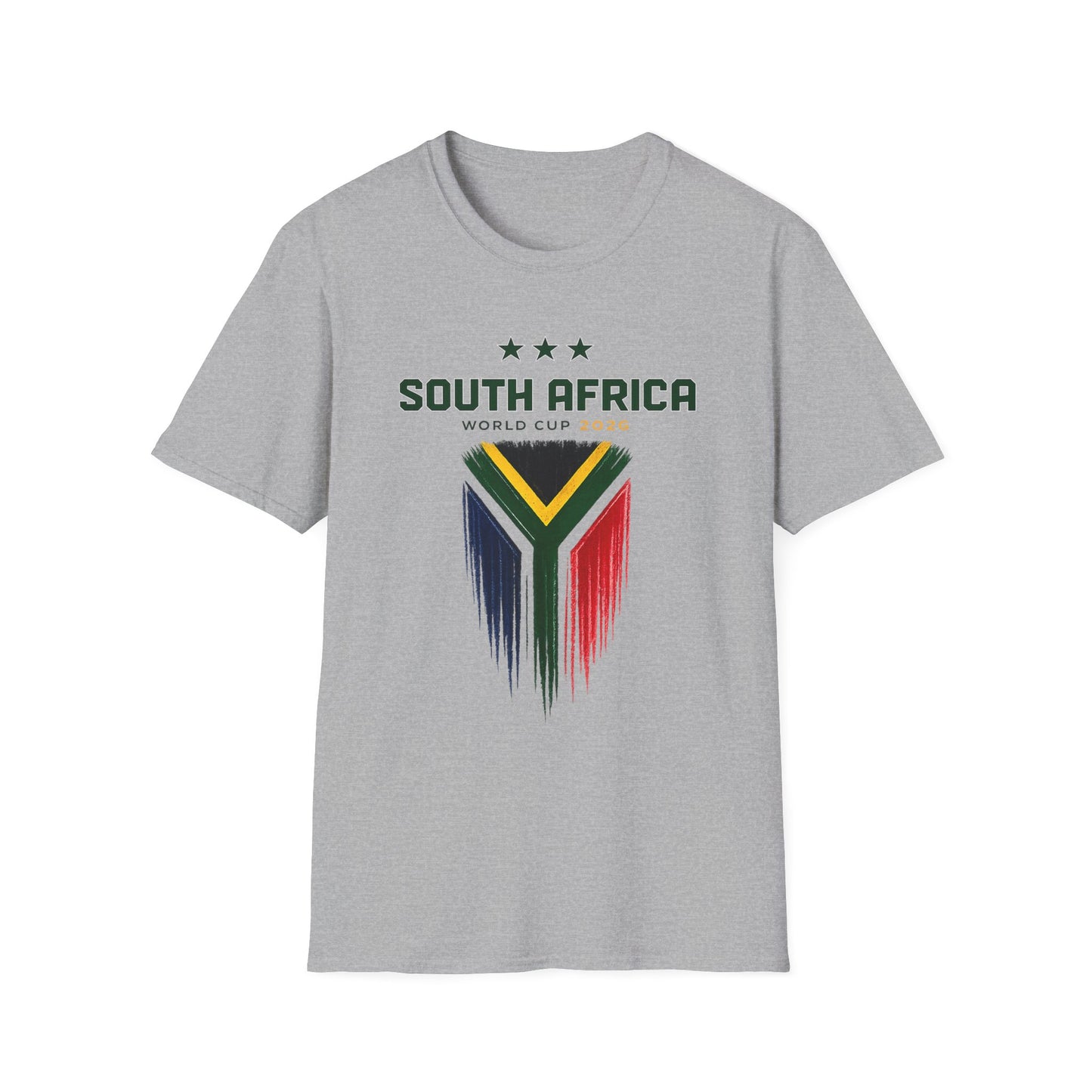 South Africa World Cup T-Shirt — Distressed Flag Soccer Fan Tee