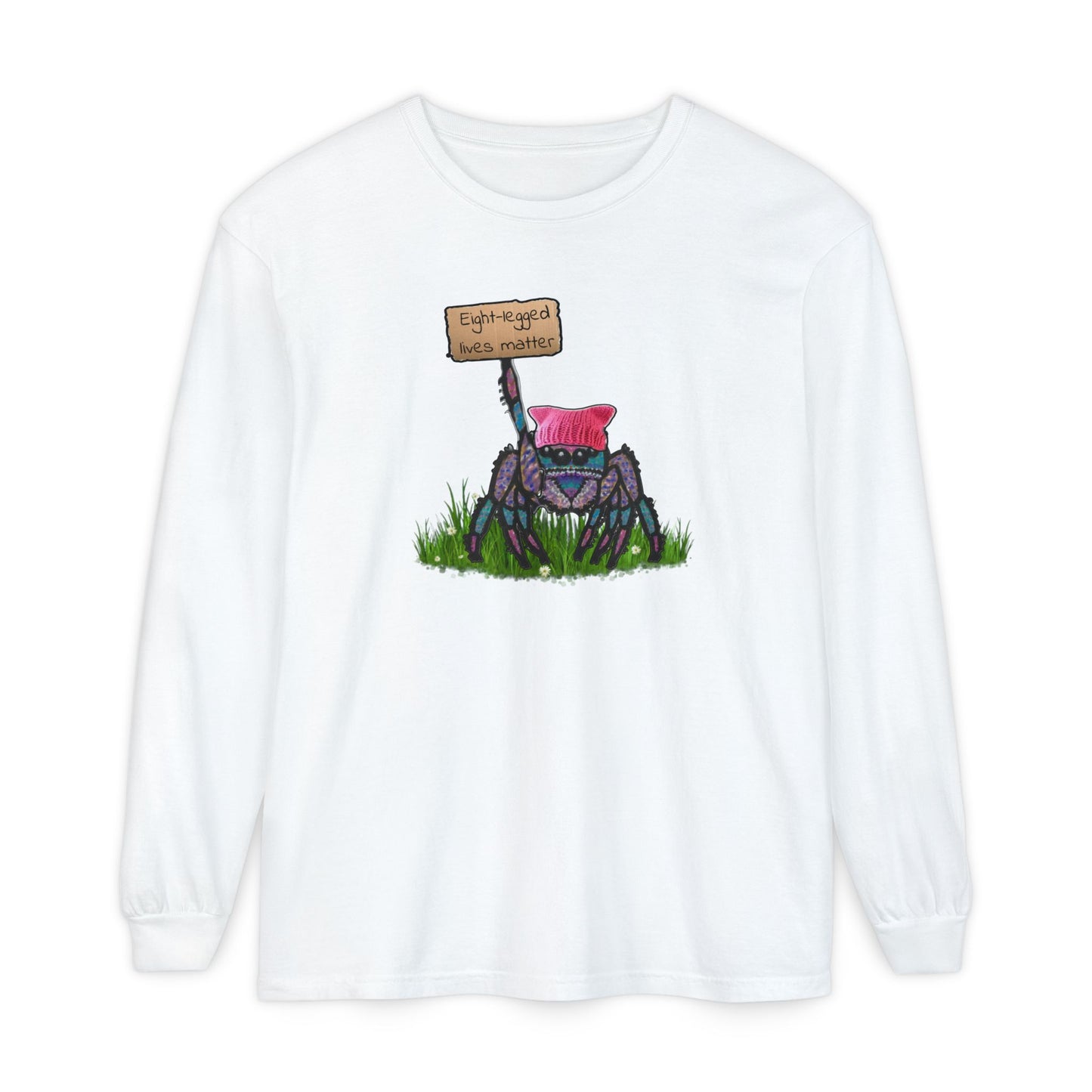 Unisex Garment-dyed Long Sleeve T-Shirt