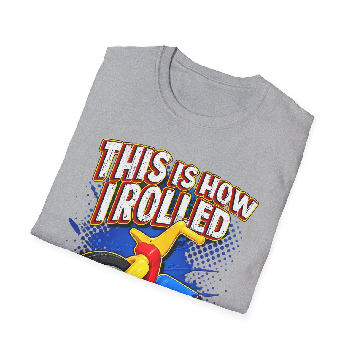 This Is How I Rolled – Retro Big Wheel Graphic Tee