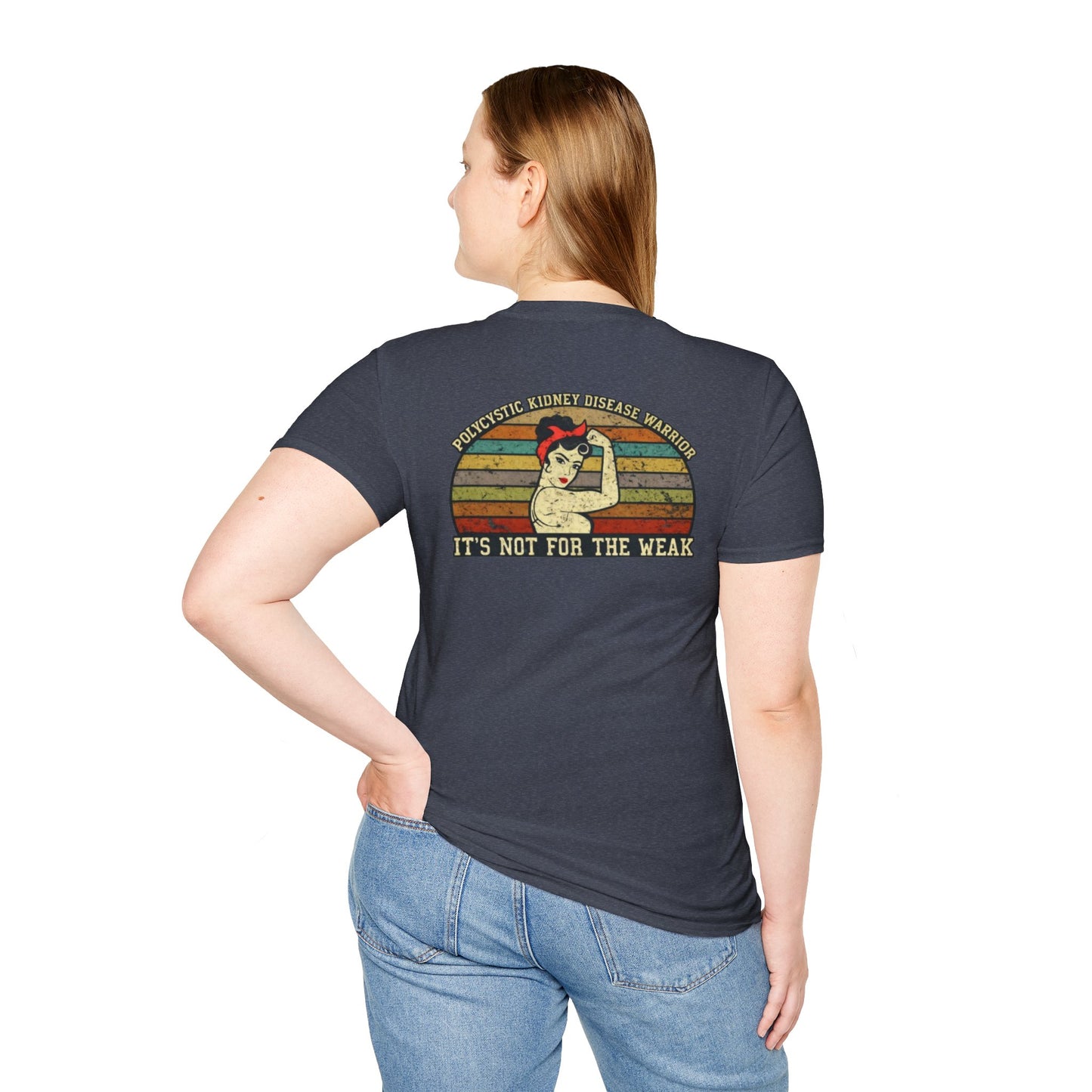 PKD Warrior Rosie the Riveter T-Shirt