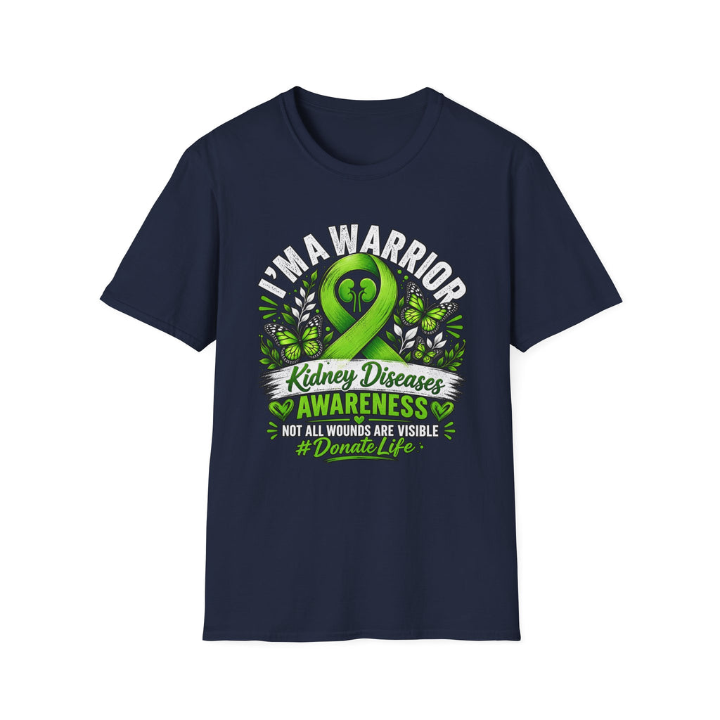 Kidney Disease Awareness Warrior T-Shirt