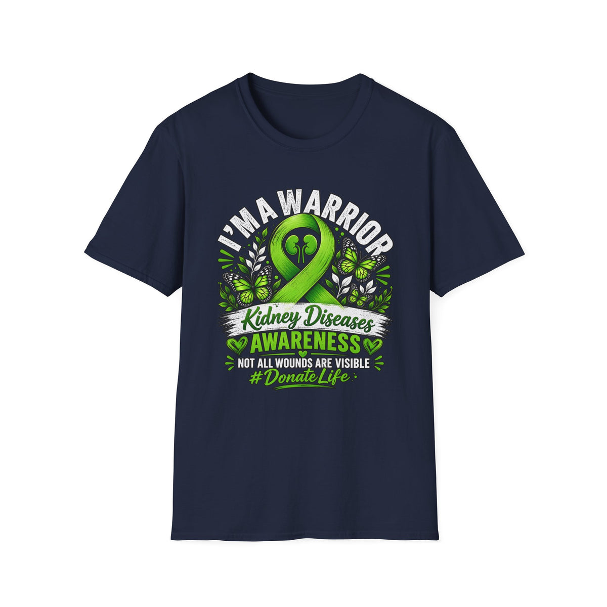 Kidney Disease Awareness Warrior T-Shirt