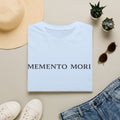 Memento Mori T-Shirt — Minimalist Latin Remembrance Tee