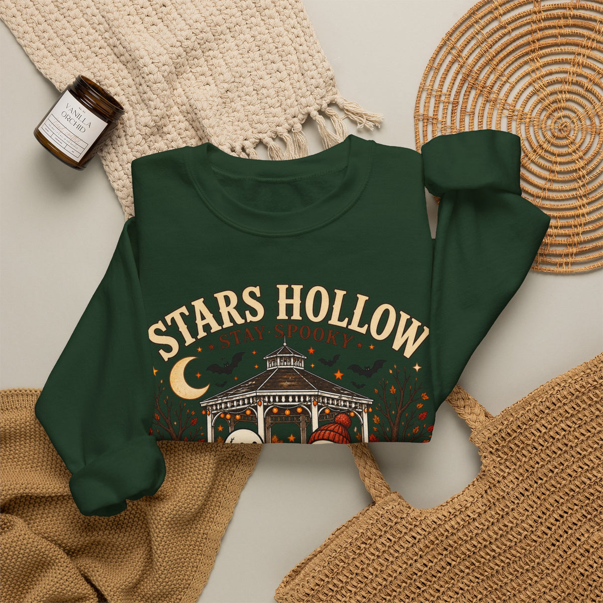 Stars Hollow Stay Spooky Crewneck Sweatshirt