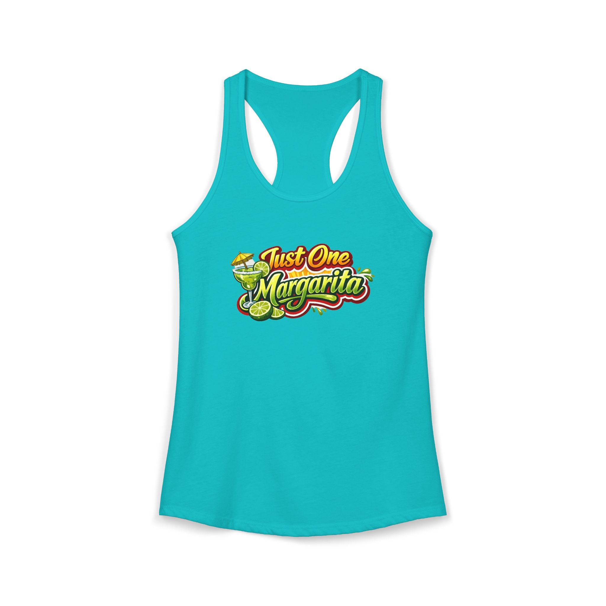 Just One Margarita Racerback Tank — Women's Margarita Tank Top