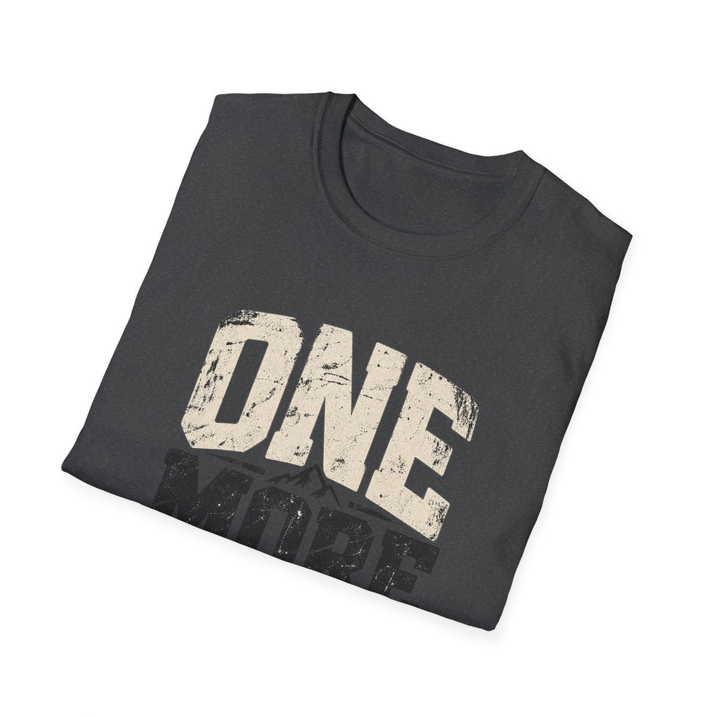 One More Rep – Vintage Workout & Fitness Graphic Tee