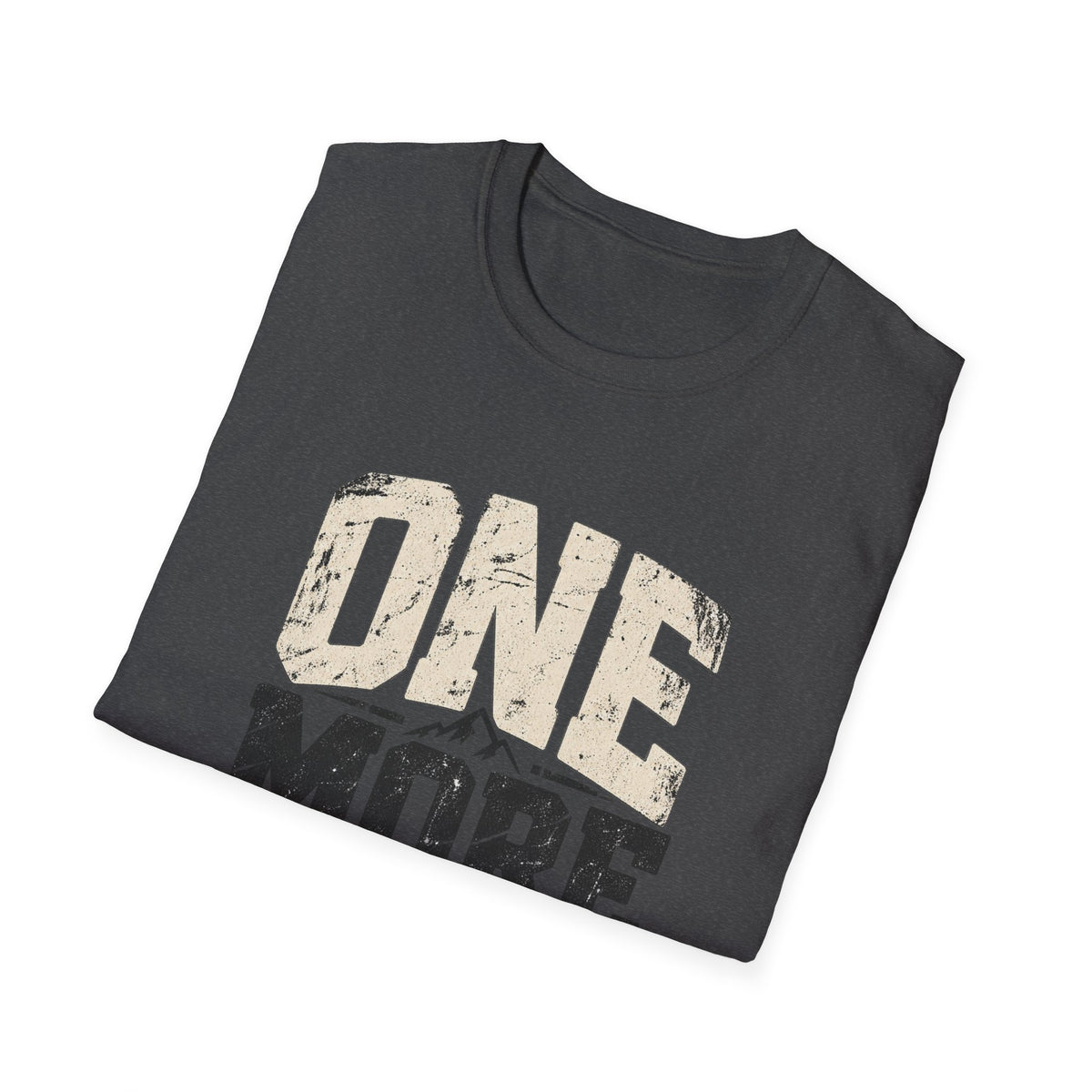 One More Rep – Vintage Workout & Fitness Graphic Tee
