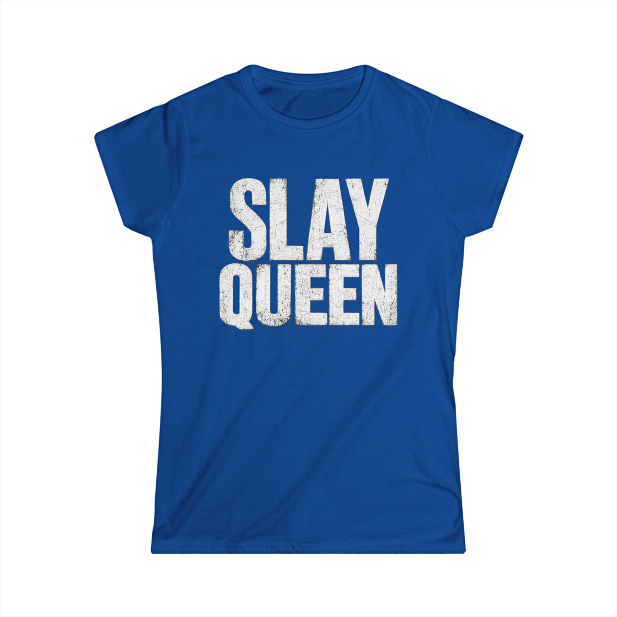 Slay Queen T-Shirt — Bold Vintage Graphic Tee for Confident Women