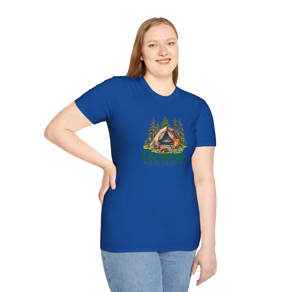 Camping Is My Therapy – Camping T-Shirt