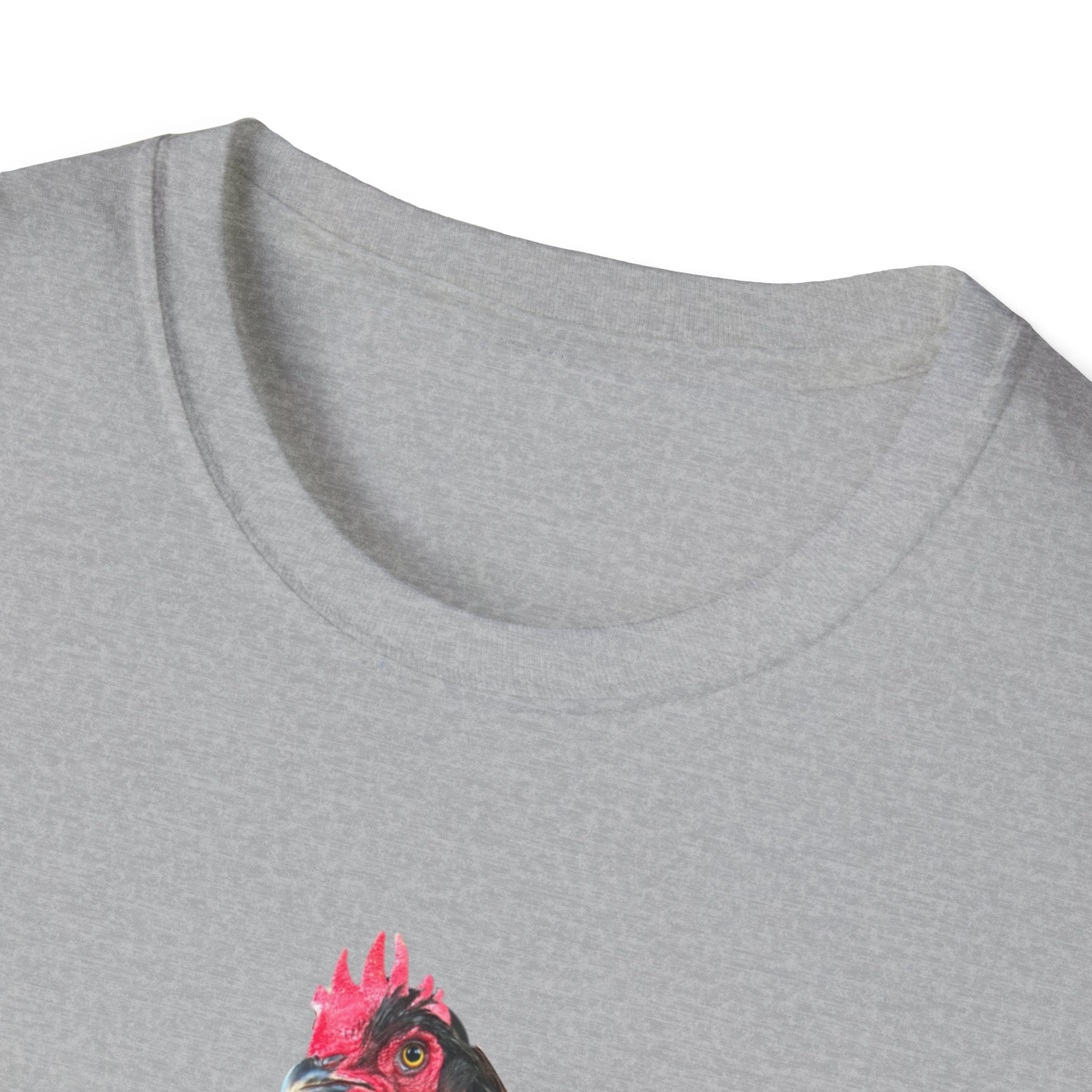 Watercolor Chicken Art T-Shirt, Animal Lover Tee, Farmhouse Style Shirt, Gift for Chicken Enthusiasts, Vintage Animal Art, Funny Farm Shirt