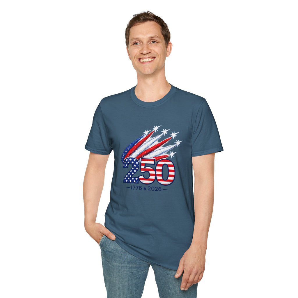 Americas 250th Birthday T-Shirt — 250th Anniversary Celebration Tee