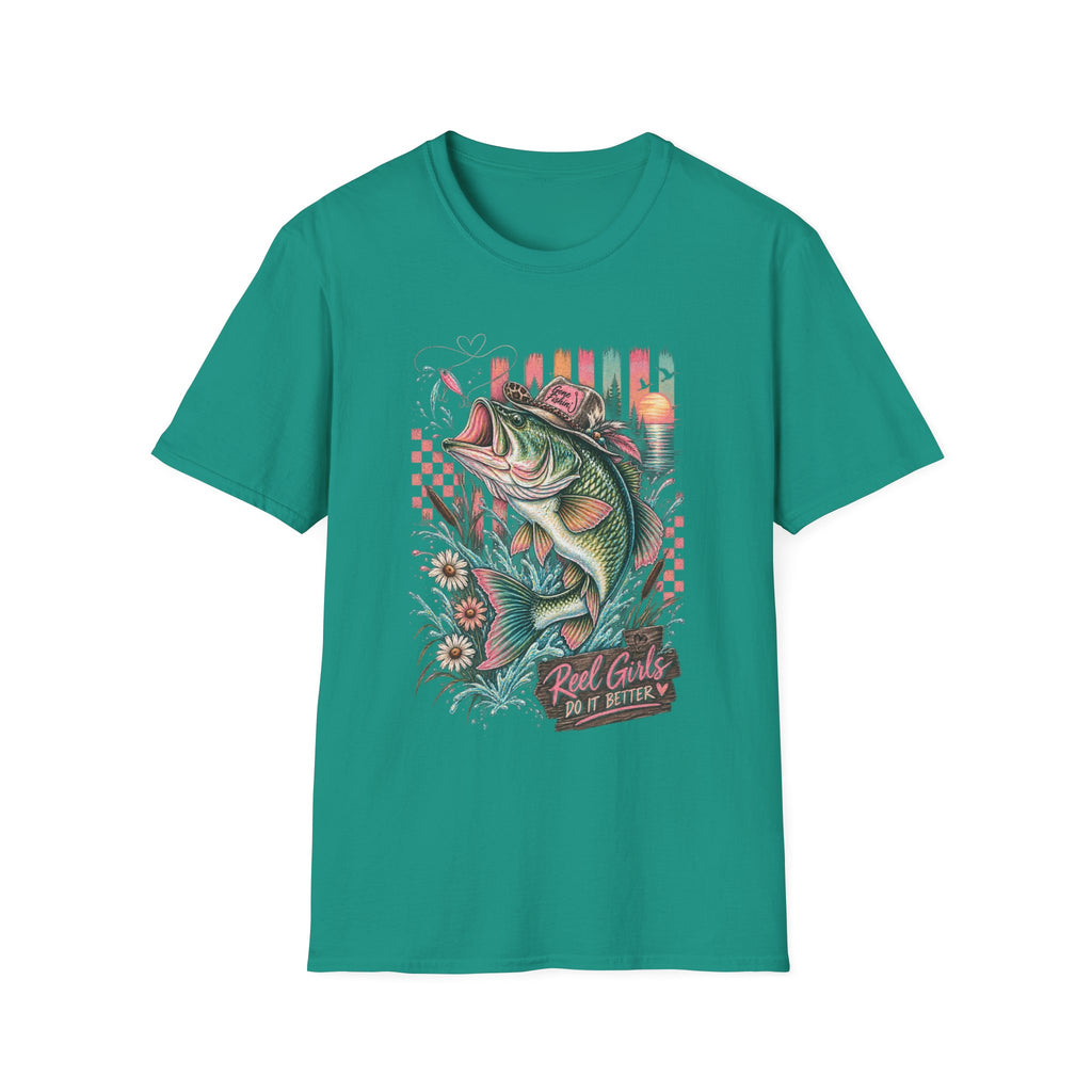 Reel Girls Do It Better Fishing Tee 🎣🩷
