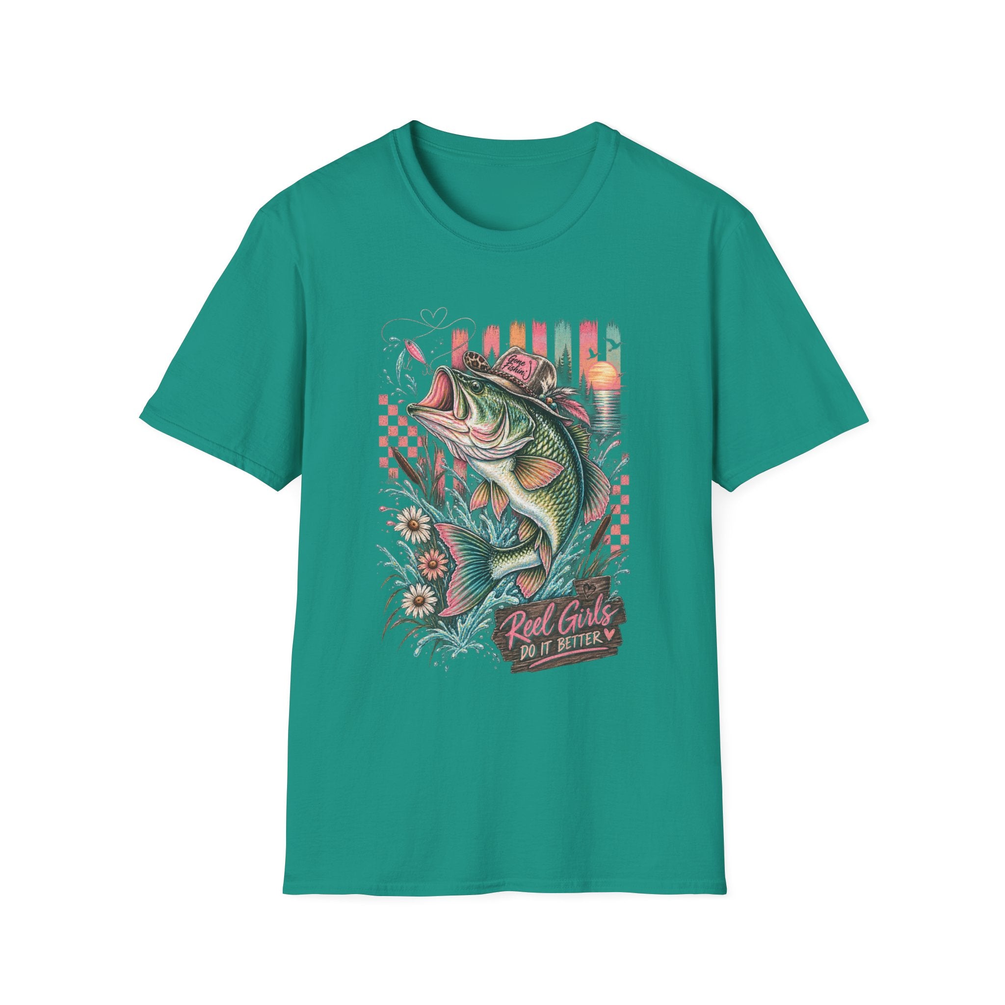 Reel Girls Do It Better Fishing Tee 🎣🩷