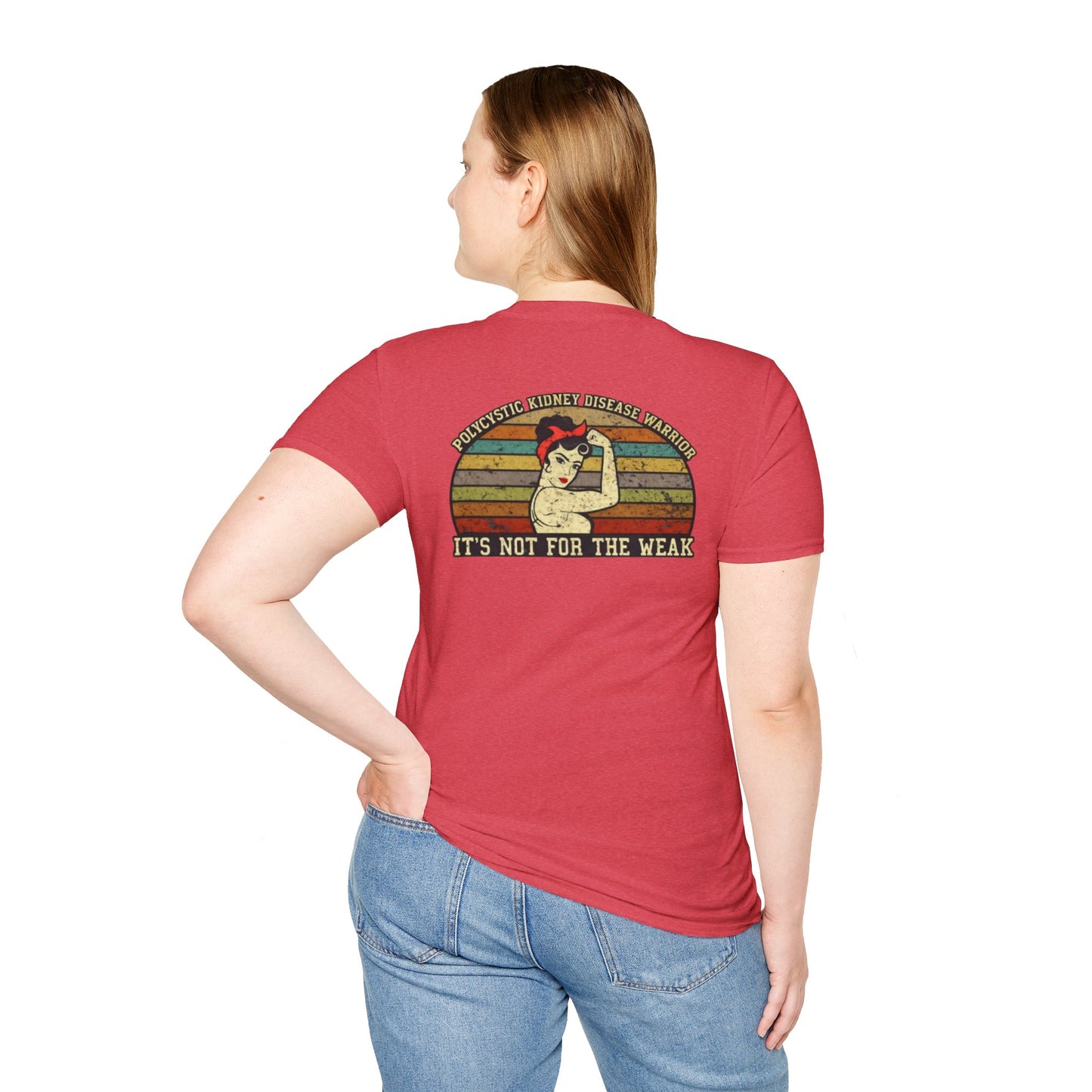PKD Warrior Rosie the Riveter T-Shirt