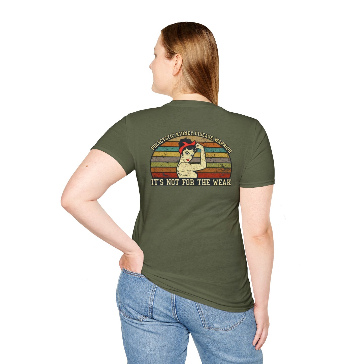 PKD Warrior Rosie the Riveter T-Shirt