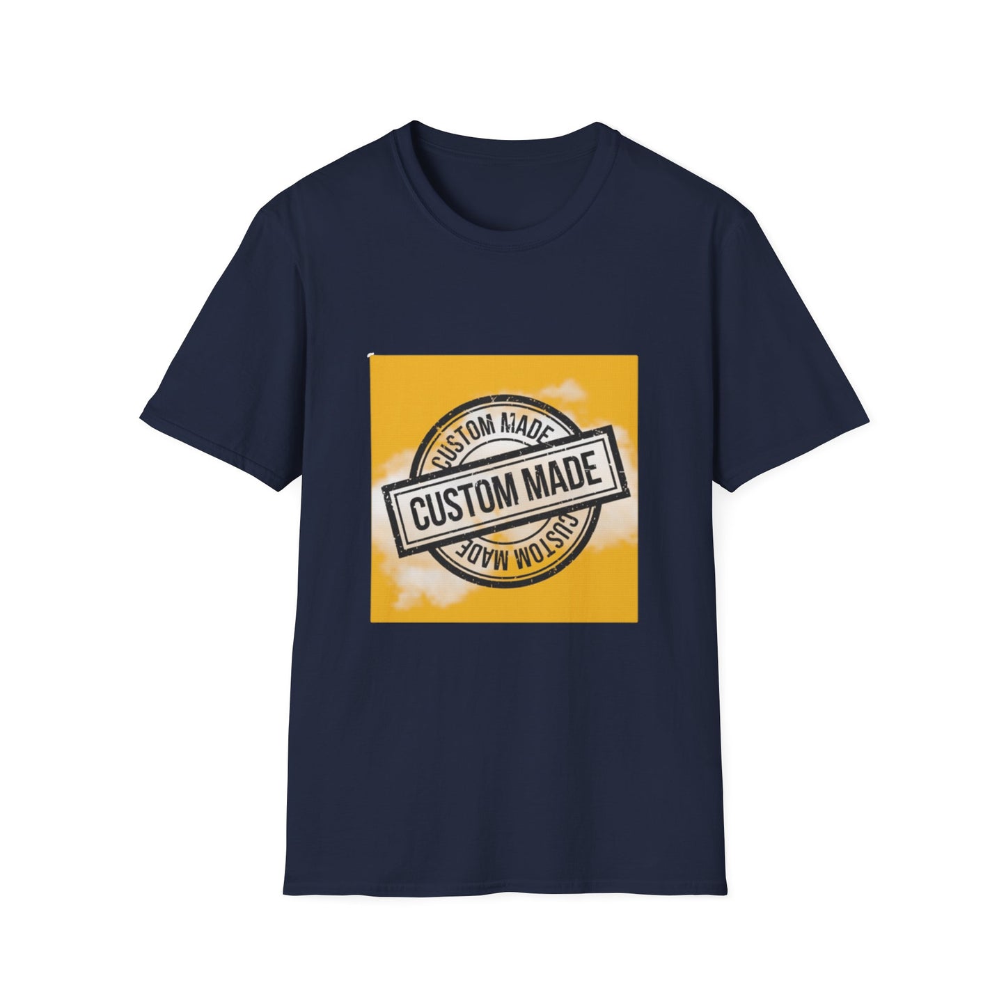 Your Design On a Tee One Side Only - Monster Unisex Softstyle T-Shirt