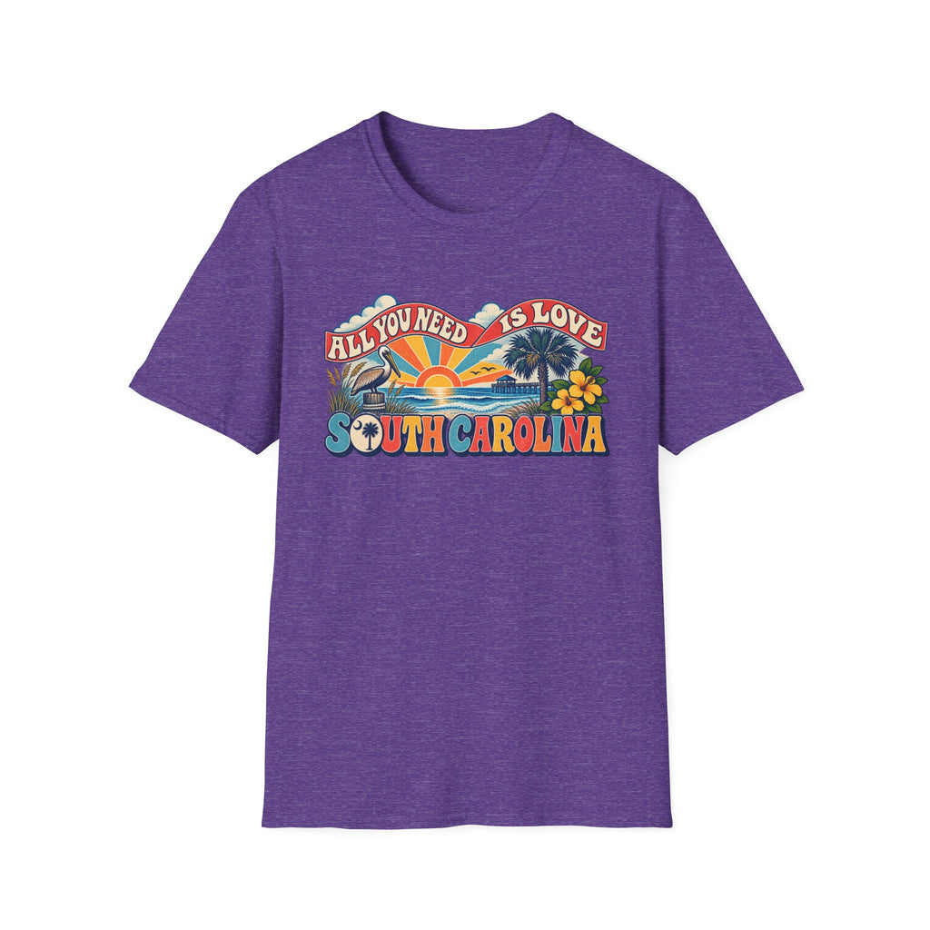 South Carolina Retro 'All You Need Is Love' T-Shirt