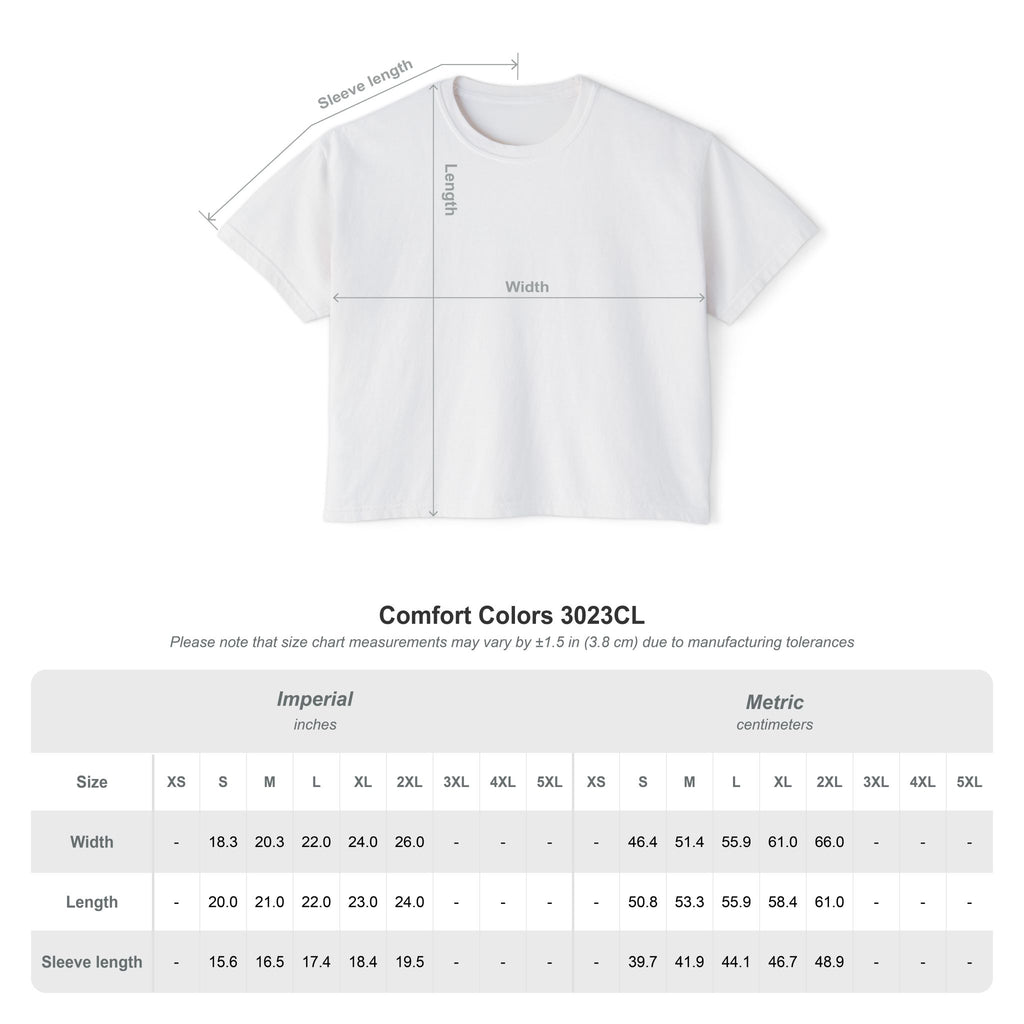 Caregiver — Same Heart, Different Title | Comfort Colors Boxy Tee