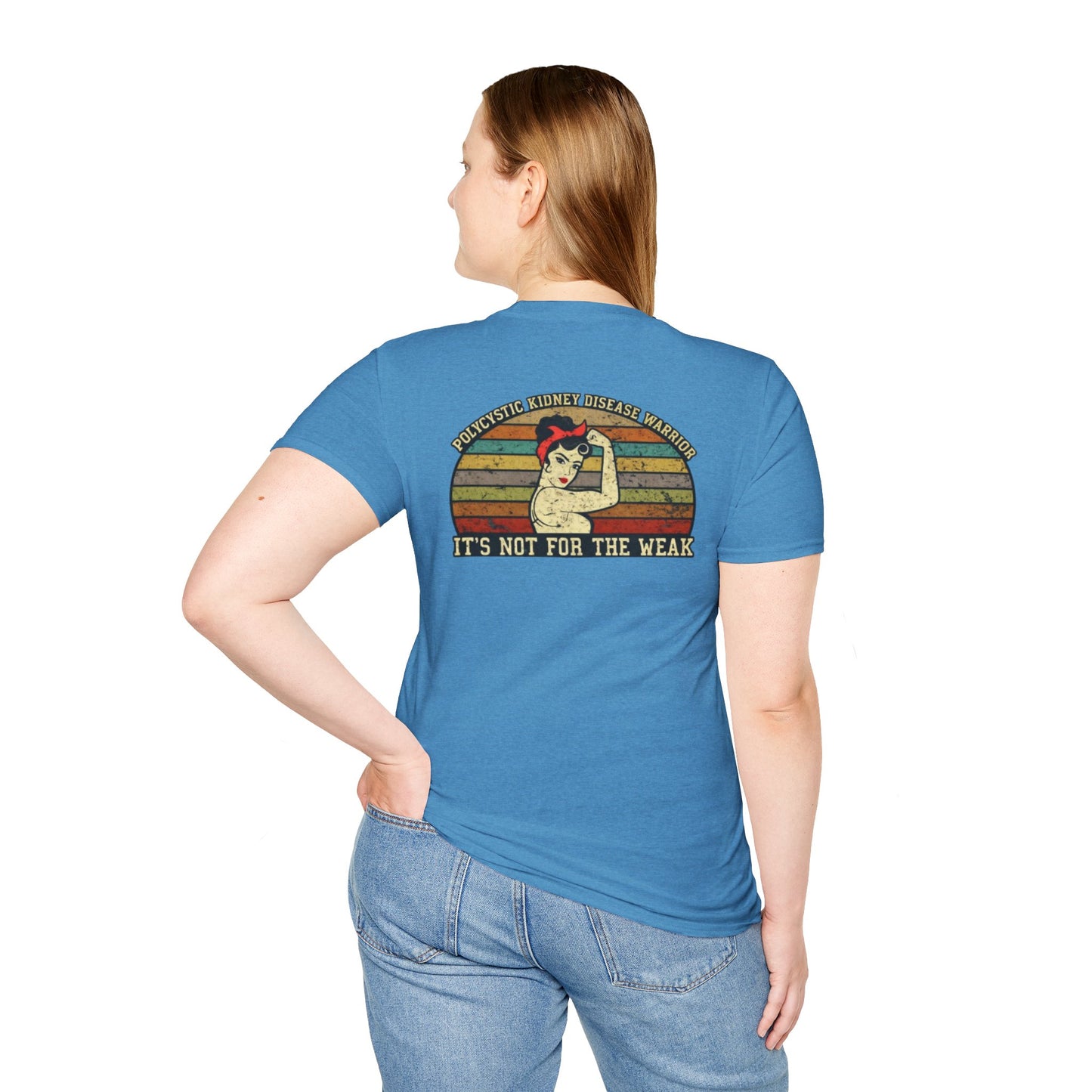 PKD Warrior Rosie the Riveter T-Shirt