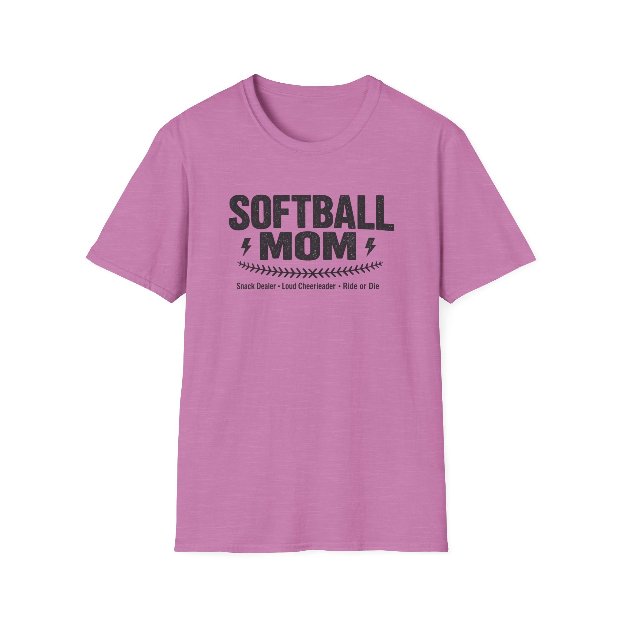 Softball Mom T-Shirt – Proud Softball Mom Tee (Coach, Team Mom Gift)