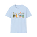 Americas 250th Patriotic Goose Parade T-Shirt — USA Hot Dog, Soldier & Statue of Liberty Graphic
