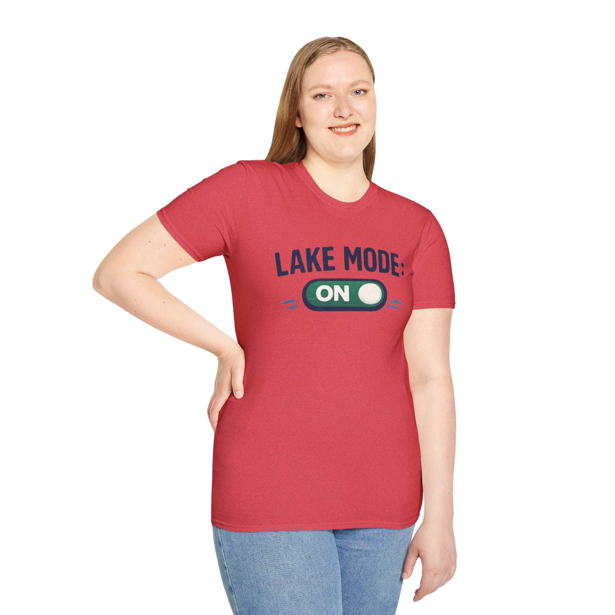 Lake Mode On T-Shirt — Funny Lake Life Vacation Tee
