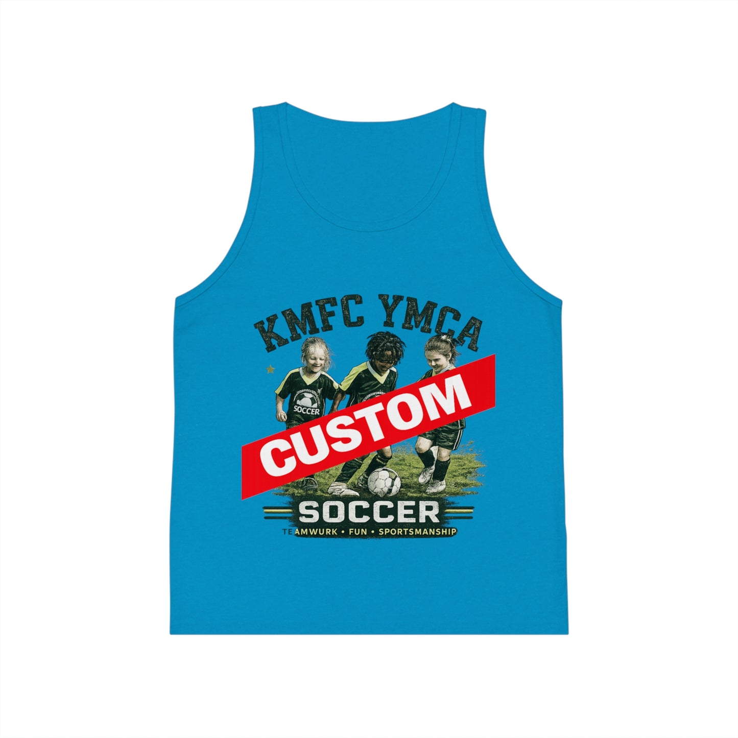Custom Kids Jersey Tank Top – Team Design
