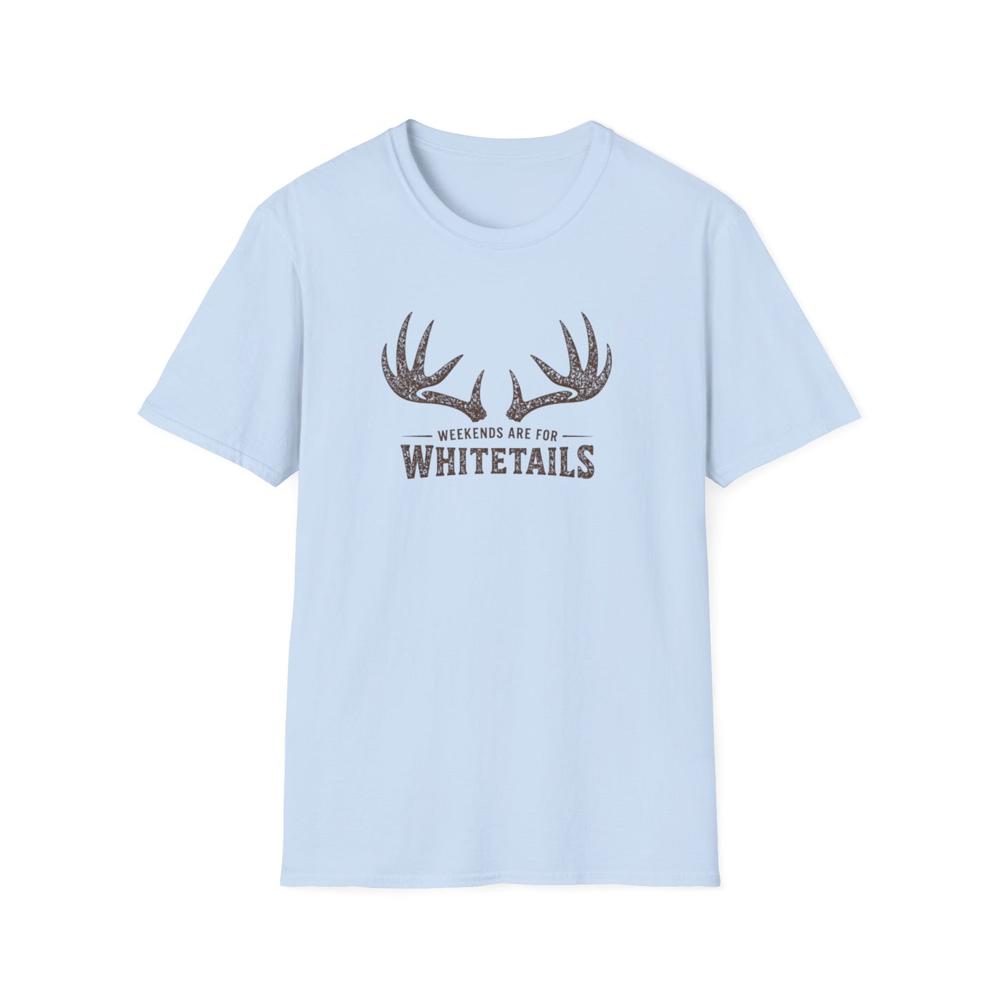 Whitetails Antler Tee — "Weekends Are For Whitetails" Hunting T‑Shirt