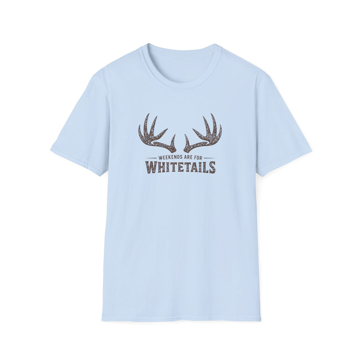 Whitetails Antler Tee — "Weekends Are For Whitetails" Hunting T‑Shirt
