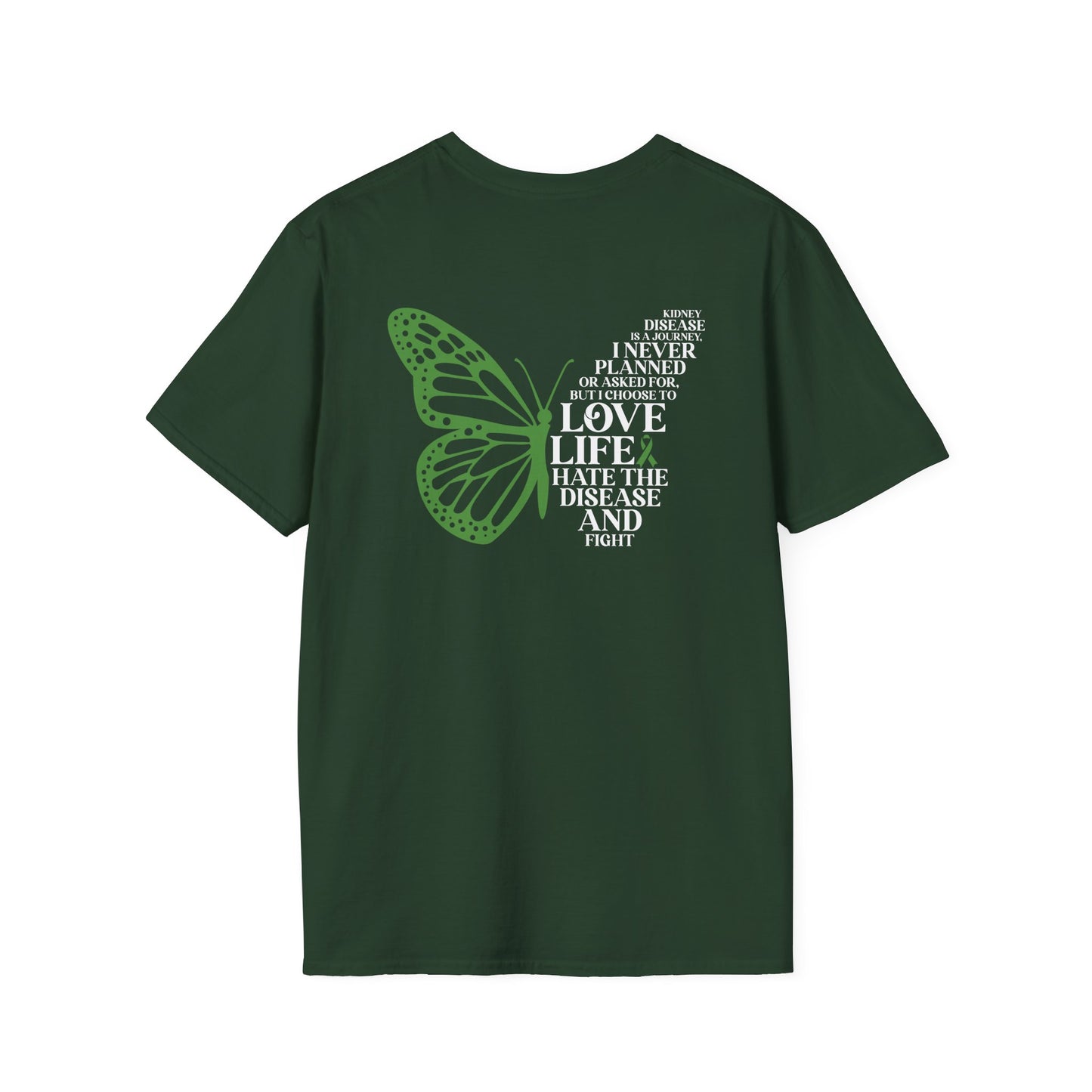 Kidney Disease Awareness GRAPHIC ON BACK ONLY T-Shirt