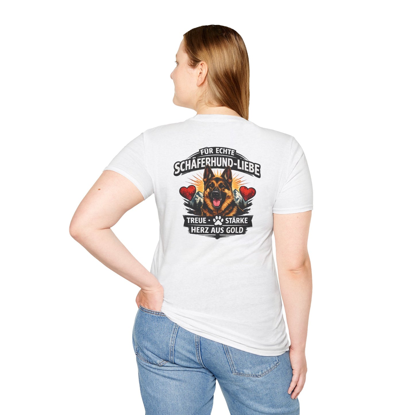 German Shepherd Loyalty T-Shirt — "Loyalty, strength, and a heart of gold"