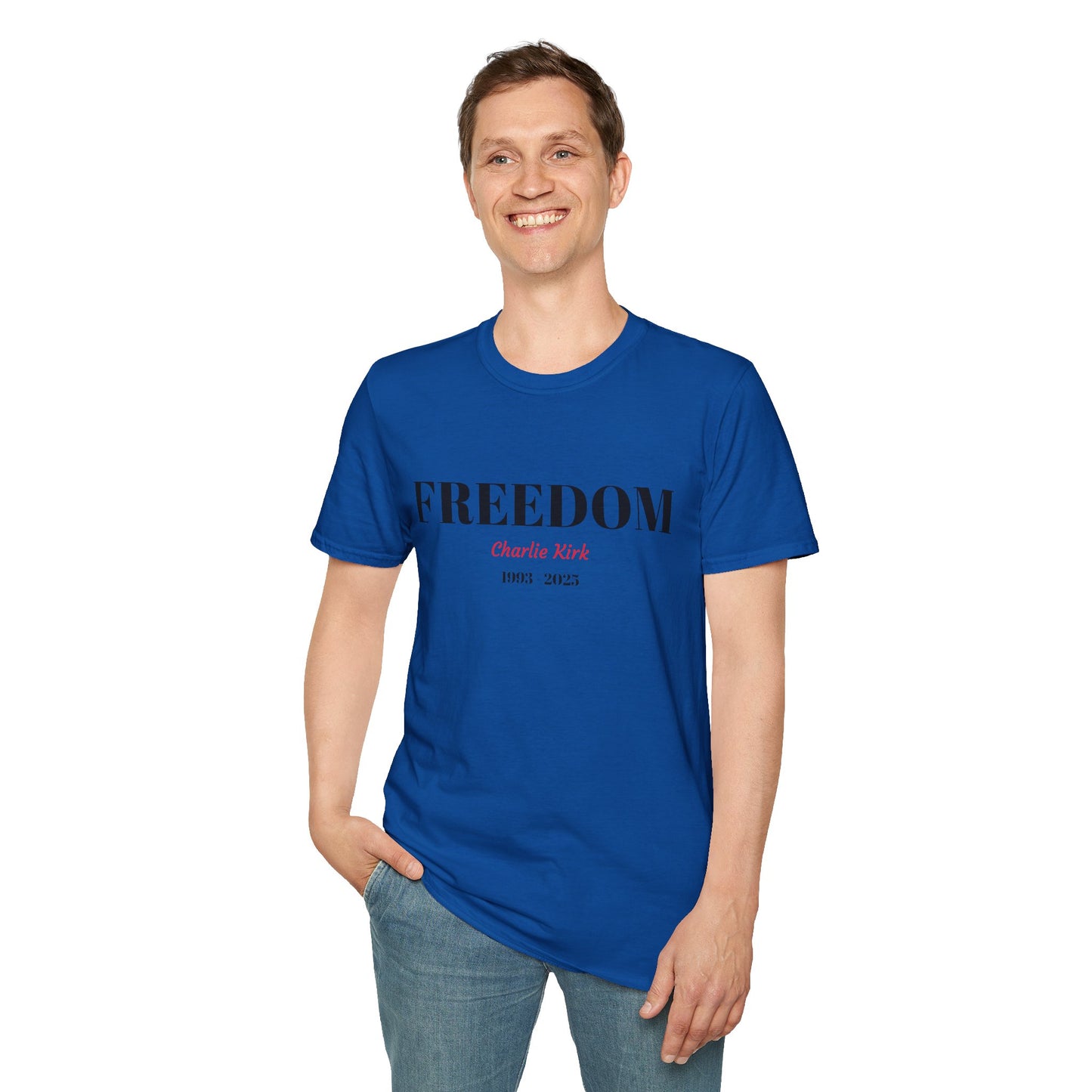 Unisex T-Shirt Charlie Kirk Freedom Shirt