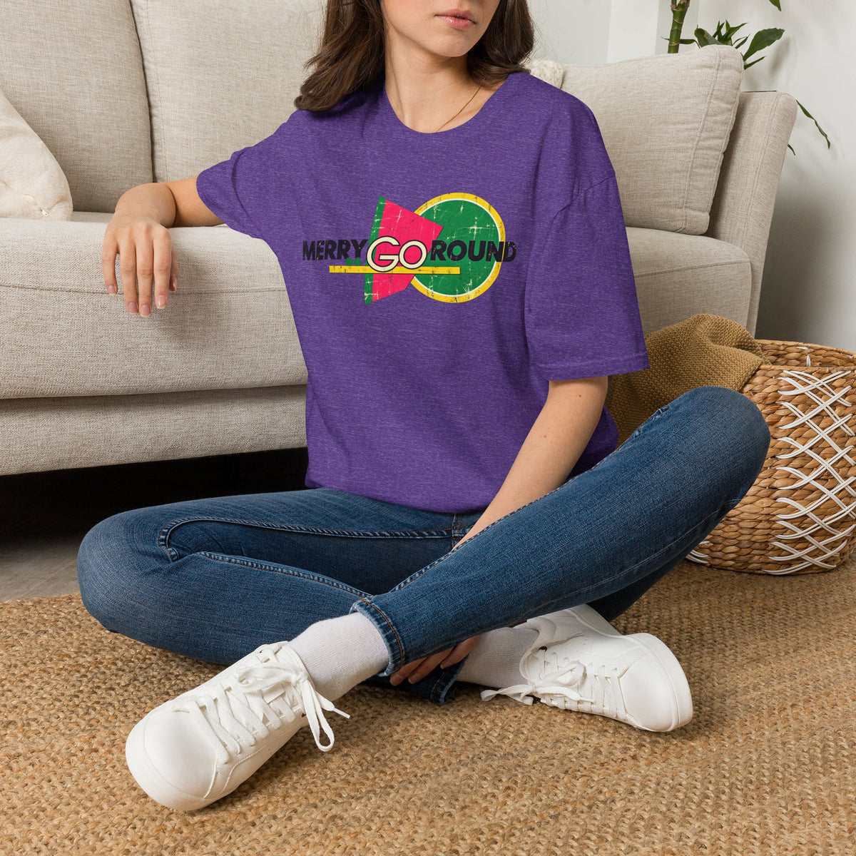 Merry Go Round Vintage T-Shirt – Retro 80s & 90s Mall Nostalgia Tee