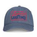 Livin’ on Lake Time Embroidered Washed Cap 🎣💗